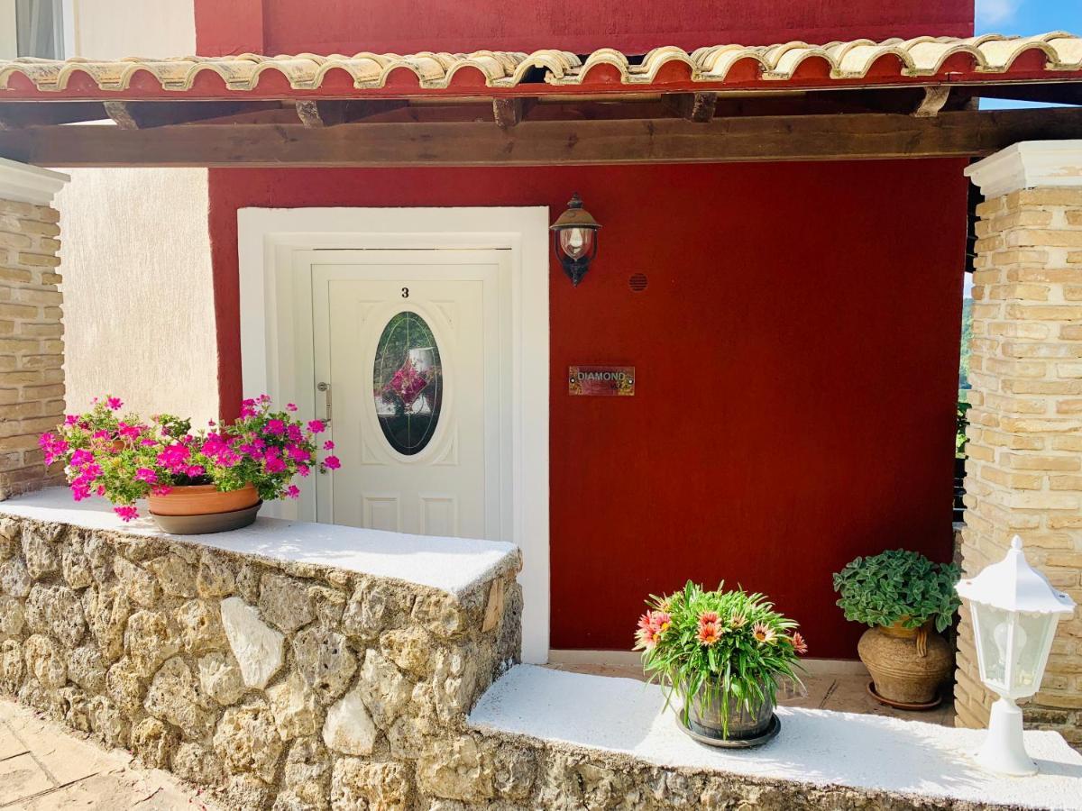 Ermones Diamond Villa Vátos Exterior photo